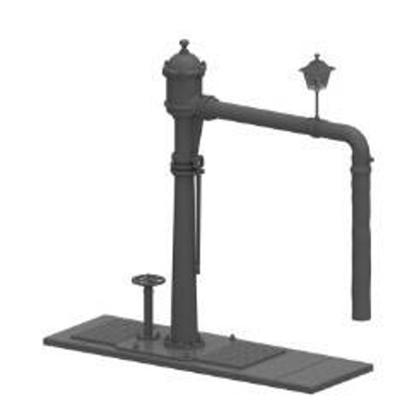 HD MODELS : REF : HDM35168 : 1:35 : DIORAMA ACCESSORY : Railway Water Crane Pump / Pompe à Eau pour Grue Ferroviaire