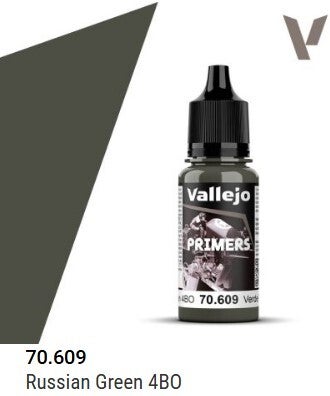VALLEJO : REF : 70609 : PRIMER : Russian Green / Vert Russe (18 ml)