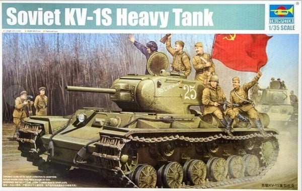TRUMPETER : REF : TRU01566 : 1:35 : Soviet : KV-1S Heavy Tank