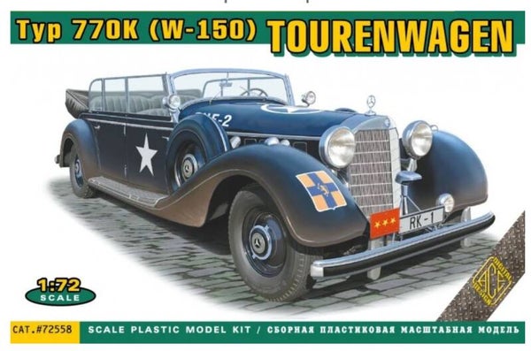 ACE MODEL : REF : 72558 : 1:72 : German : Mercedez-Benz : Type 170V, Tourenwagen