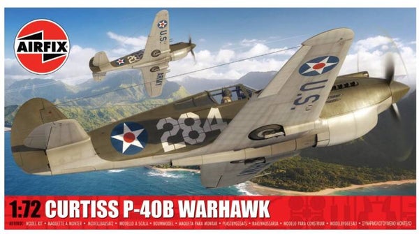 AIRFIX : REF : A01003C : 1:72 : US : CURTISS : P-40B ("Warhawk")