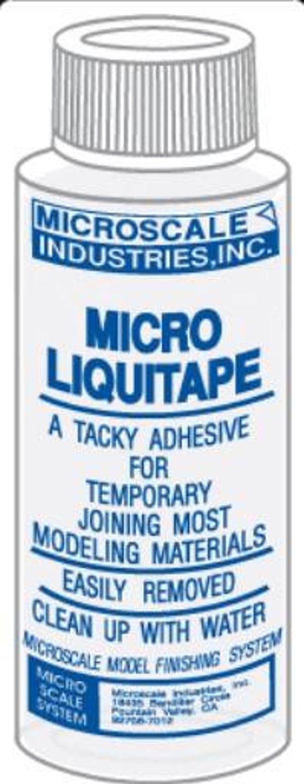 MICROSCALE : REF : MSMI10 : Micro  Liquitape - 28gr bottle ("Colle temporaire")