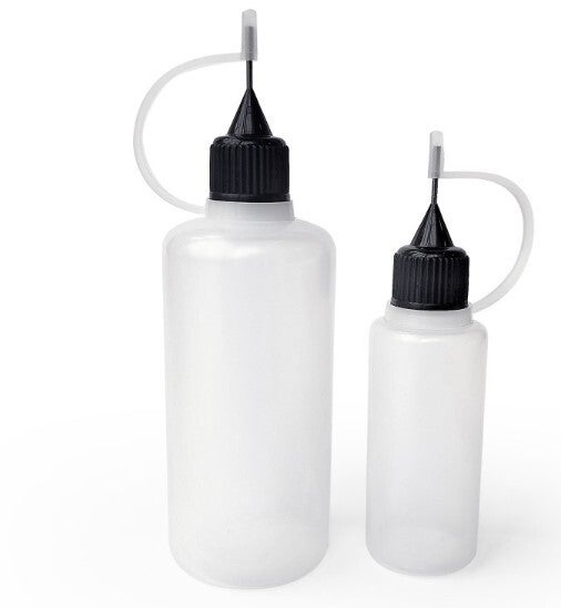 AMMO BY MIG J. : REF : A.MIG-8265 : MATERIAL : Plastic Squeezable Bottles with Needle Cap (60ml and 20ml)