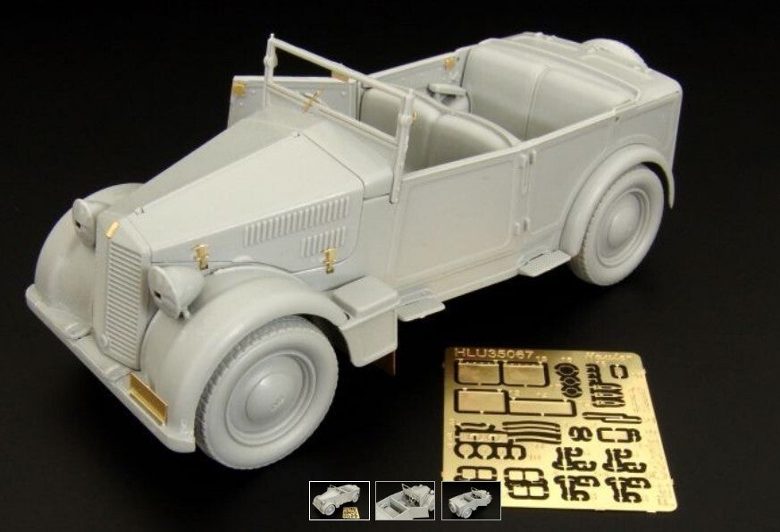 HAULER : REF : HLU35067 : 1:35 : ACCESSORY : PE PARTS FOR ITALERI KIT : Fiat 508 CM "Coloniale"