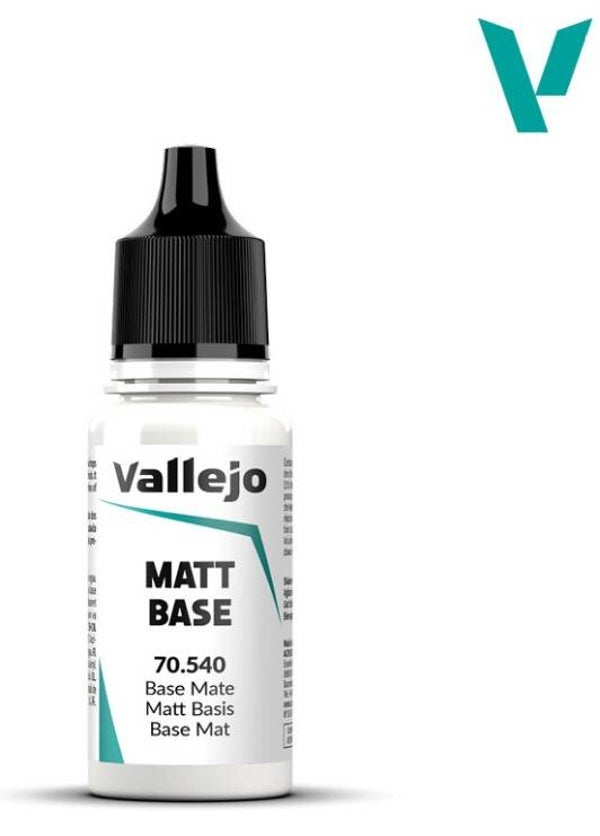 VALLEJO : REF : 70.540 : Matt Base Auxiliary 18ml ("Reinforcer" / "Renforcateur")