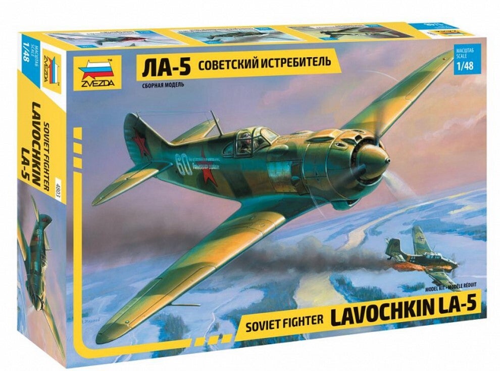 ZVEZDA : REF : 4803 : 1:48 : RUSSIAN (SOVIET) : Lavochkin-Gorbunov-Gudkov  : La-5