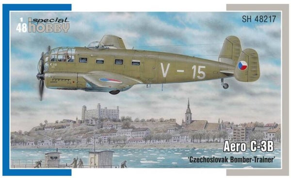 SPECIAL HOBBY (S.H.) : REF : SH48217 : 1:48 : AIRCRAFT KIT : Czechoslovakia : Aero C-3B (Bomber-Trainer)