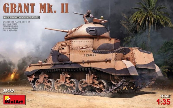 MINIART : REF : MINIART 35282 : 1:35 : US : Mk. II (Grant)