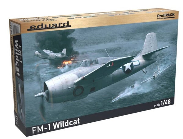 EDUARD : REF : ED8204: 1:48 : PROFIPACK ! FOR : US : Grumman : FM-1 Wildcat  (PROFIPACK EDITION)
