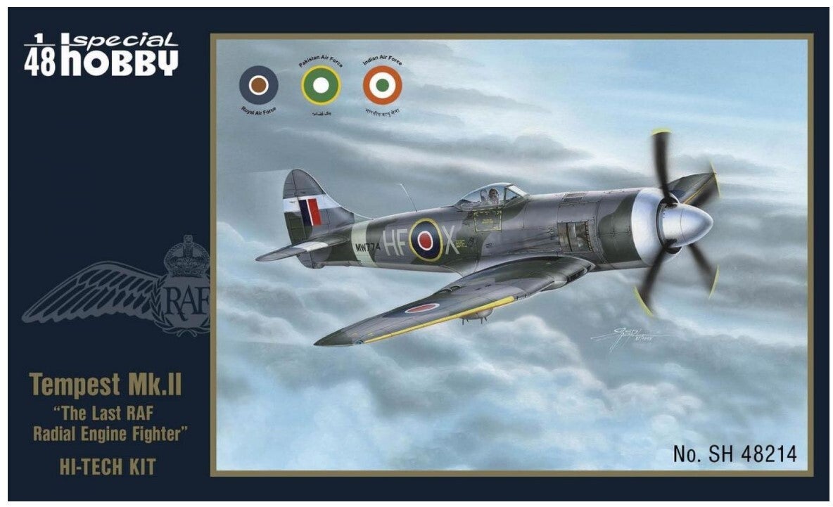 SPECIAL HOBBY (S.H.) : REF : SH48214 : 1:48 : AIRCRAFT KIT : UK (RAF) : HAWKER : Mk.II (Hi-Tech)