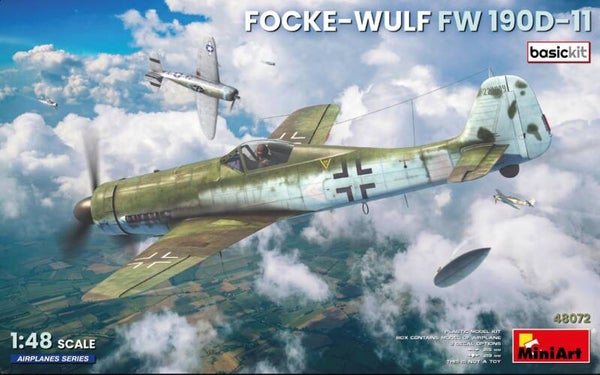 MINIART : REF : MINIART 48072 : 1:48 : German Focke-Wulf FW 190D-11 (BASIC KIT)