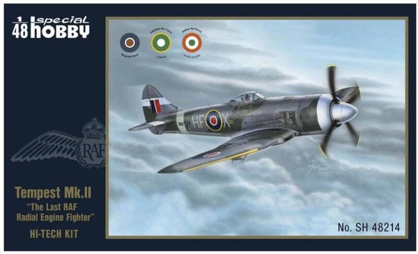 SPECIAL HOBBY (S.H.) : REF : SH48214 : 1:48 : AIRCRAFT KIT : UK (RAF) : HAWKER : Mk.II (Hi-Tech)