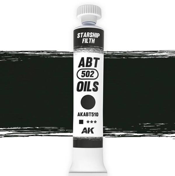 AK INTERACTIVE : REF : AKABT510 : ABT 502 SERIE (OIL / HUILE) : Starship Filth (Vaisseau Spatial Sale) (20ml)