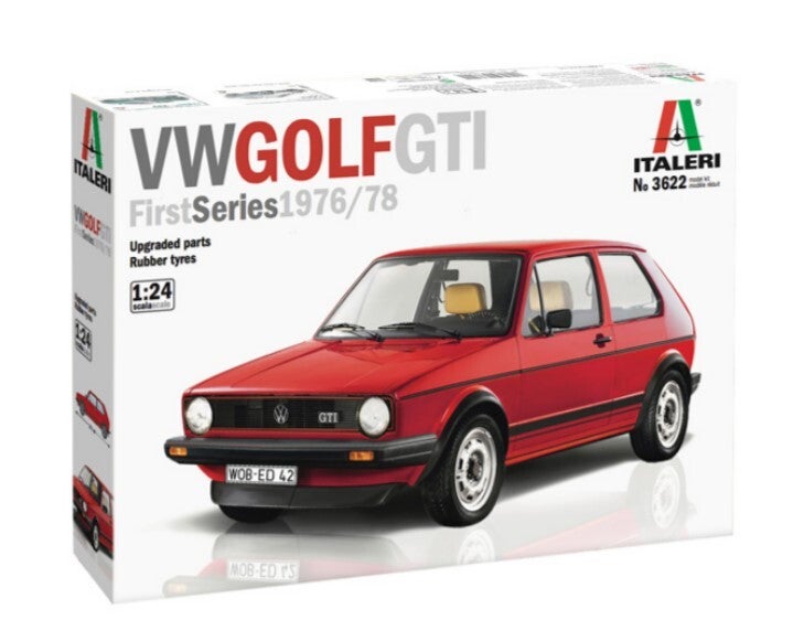 ITALERI : REF : 3622 : 1:24 : German : VOLKSWAGEN (VW) : VW Golf Golf GTI First Series (1976-1978)