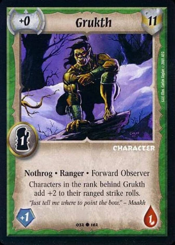 Warlord Saga of the Storm : Grukth - C - G&E