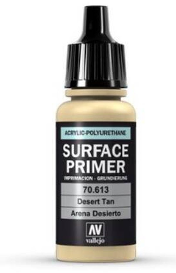VALLEJO : REF : 70613 : PRIMER : Desert Tan / Jaune Tanné (18ml)