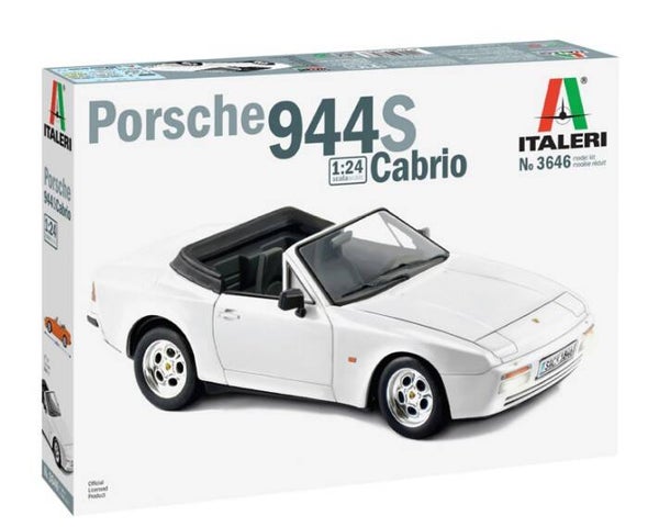 ITALERI : REF : 3646 : 1:24 : German : Porsche : 944 S Cabrio (1981-1991)