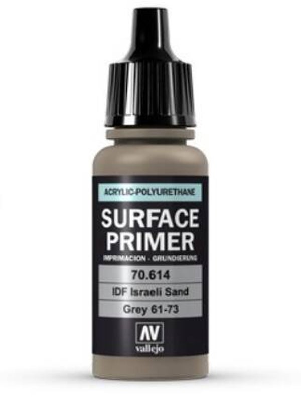 VALLEJO : REF : 70614 : PRIMER : IDF Israeli Sand Grey (61-73) (18ml)
