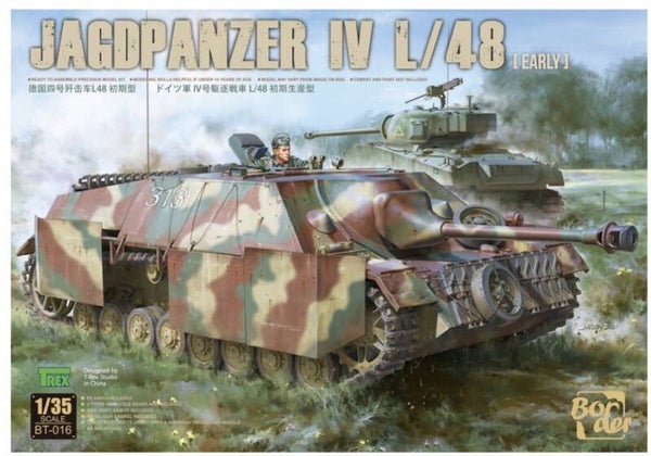 BORDER MODEL : REF : BT 016 : 1/35 : German Jagdpanzer IV L/48 (Early Production)