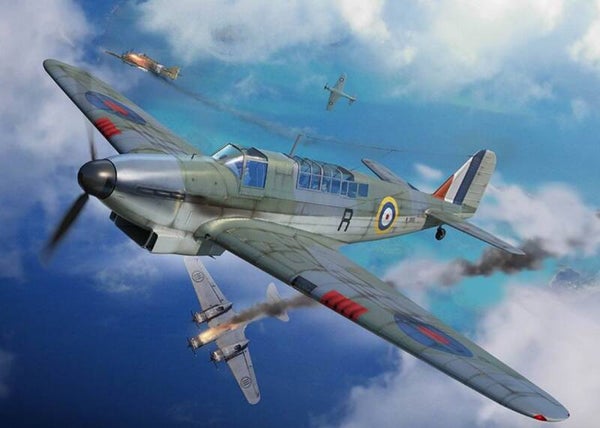 TRUMPETER : REF : 05823 : 1:48 : AIRCRAFT KIT : UK (RAF) : FAIREY : Fairey Fulmar MK.II