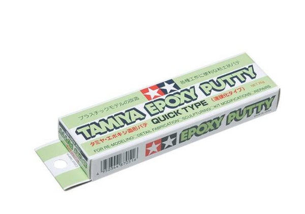 TAMIYA : REF : 87051 : TOOL / OUTILLAGE : Epoxy Putty Quick Dry (25 GR)