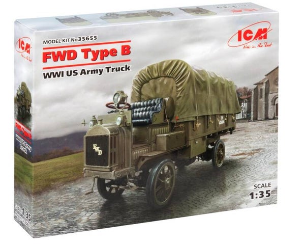 ICM : REF : 35655 : 1:35 : US : FWD : Type B (US Army Truck) (WWI)