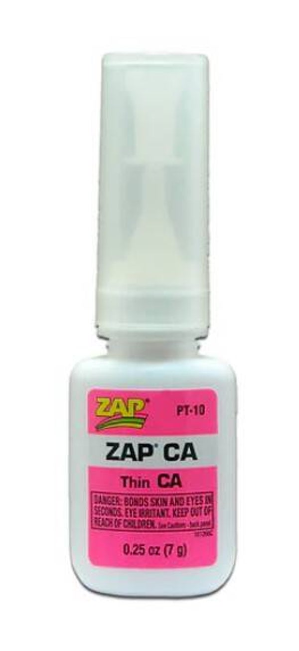 ZAP : REF : ZAPPT10 : ZAP CA 1 / 4 oz (7gr) ("Thin Viscosity" / "Viscosité faible")