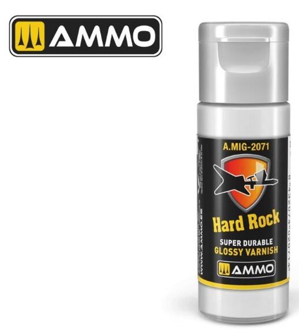 AMMO BY MIG J. : REF : A.MIG-2071 : VARNISH / VERNIS : Hard Rock (20 ML)