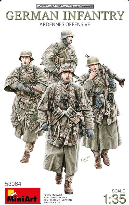 MINIART : REF : MINIART 53064 : 1:35 : German Infantry (Ardennes Offensive)