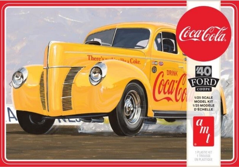 AMT : REF : AMT 1346M : 1:25 : US : FORD : Coupe 1940 (Coca-Cola)