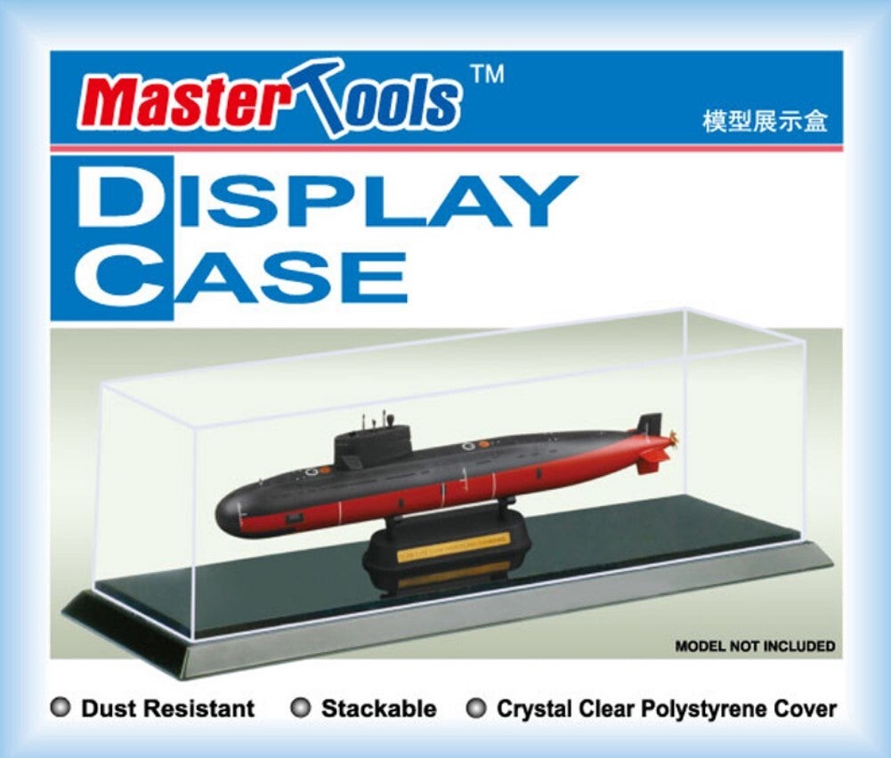 MASTER TOOLS (Trumpeter) : REF : 09802 : DISPLAY CASE (VITRINE) : 257 x 66 x 82 mm