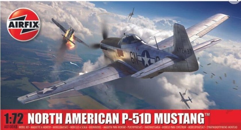 AIRFIX : REF : A01004B : 1:72 : US : NORTH AMERICAN : P-51D (Mustang)