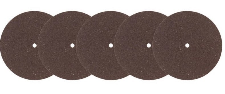 SHESTO (ROTACRAFT) : REF : RAB5167/5 : MATERIAL : Carborundum Cutting Discs (Disques de Coupe en Carbure de Silicium) (38mm) x 5