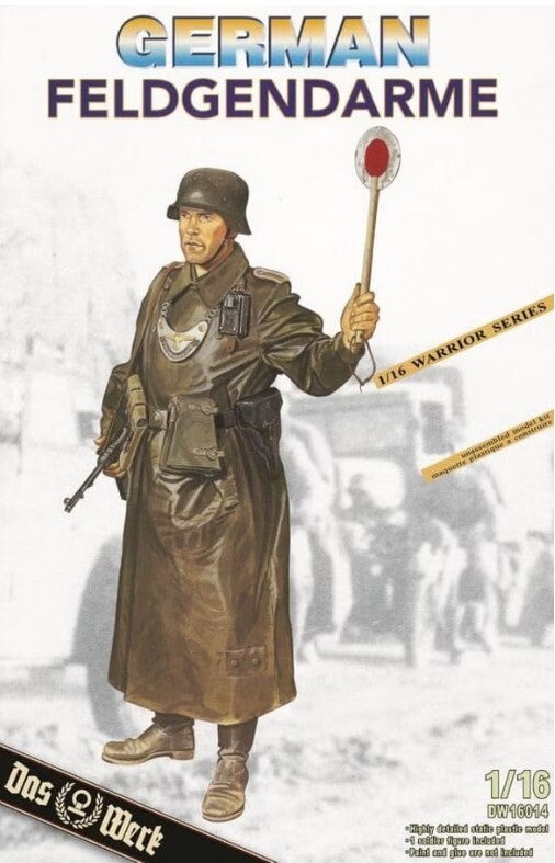 DAS WERK : REF : DW16014 : 1/16 ! FIG : German Feldgendarme (WWII)