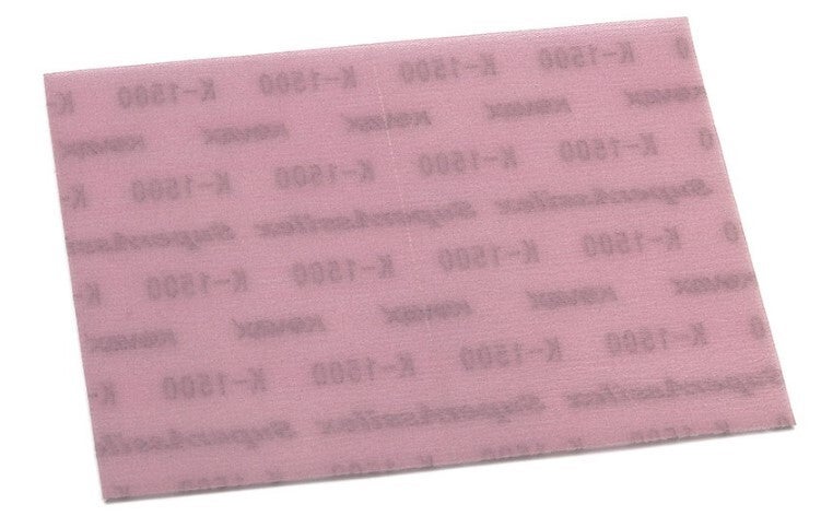 TAMIYA : REF : 87233 : TOOL / OUTILLAGE : Sanding Cloth P1500 / Toile Abrasive P1500 (Pink)