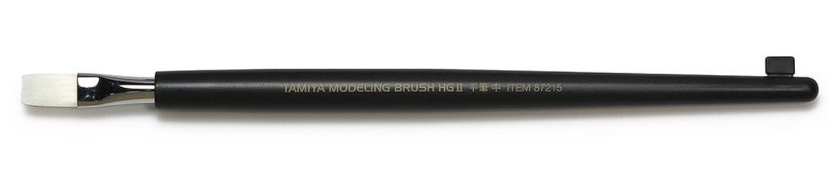 TAMIYA : REF : 87215 : BRUSH / PINCEAU : HG II SERIE : Flat / Plat (Medium)