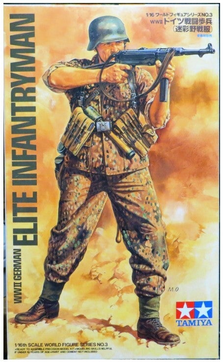 TAMIYA : REF : 36303 : 1:16 ! FIG : German Elite Infantryman (WWII)