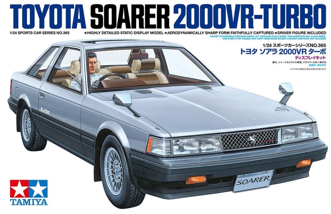 TAMIYA : REF : 24365 : 1:24 : JAPAN : TOYOTA : Soarer 2000VR-Turbo (1981-1985)