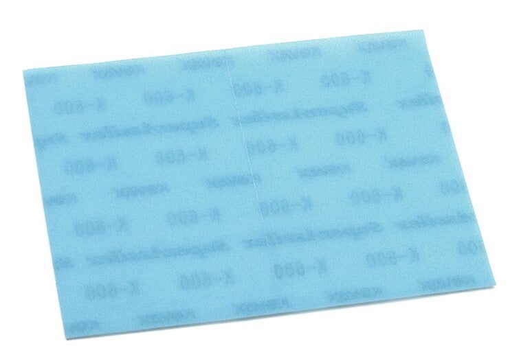 TAMIYA : REF : 87231 : TOOL / OUTILLAGE : Sanding Cloth P600 / Toile Abrasive P600 (Sky Blue)