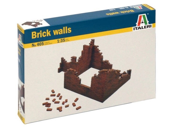 ITALERI : REF : 405 : 1:35 : Scenery for Diorama : Brick Walls