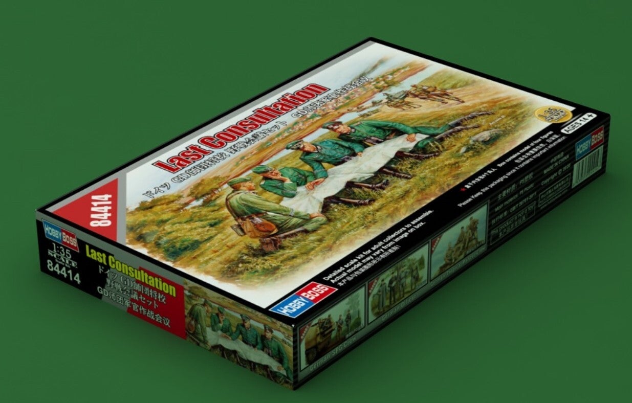HOBBY BOSS : REF : 84414 : 1:35 : German "Last Consultation" (Officer) (Fig.4)