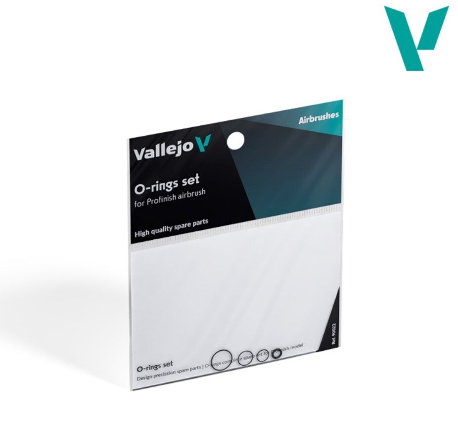 VALLEJO : REF : 90022 : AIRBRUSH ACCESSORY : O-Rings SET (Gaskets / Joints) for the Profinish Airbush Model (FOR VAL REF 90002)