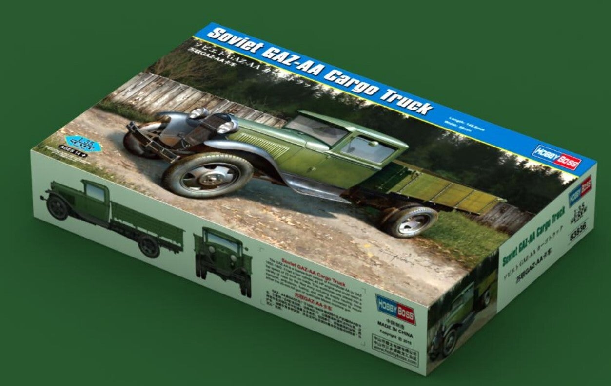 HOBBY BOSS : REF : 83836 : 1:35 : SOVIET : GAZ : GAZ-AA Cargo Truck
