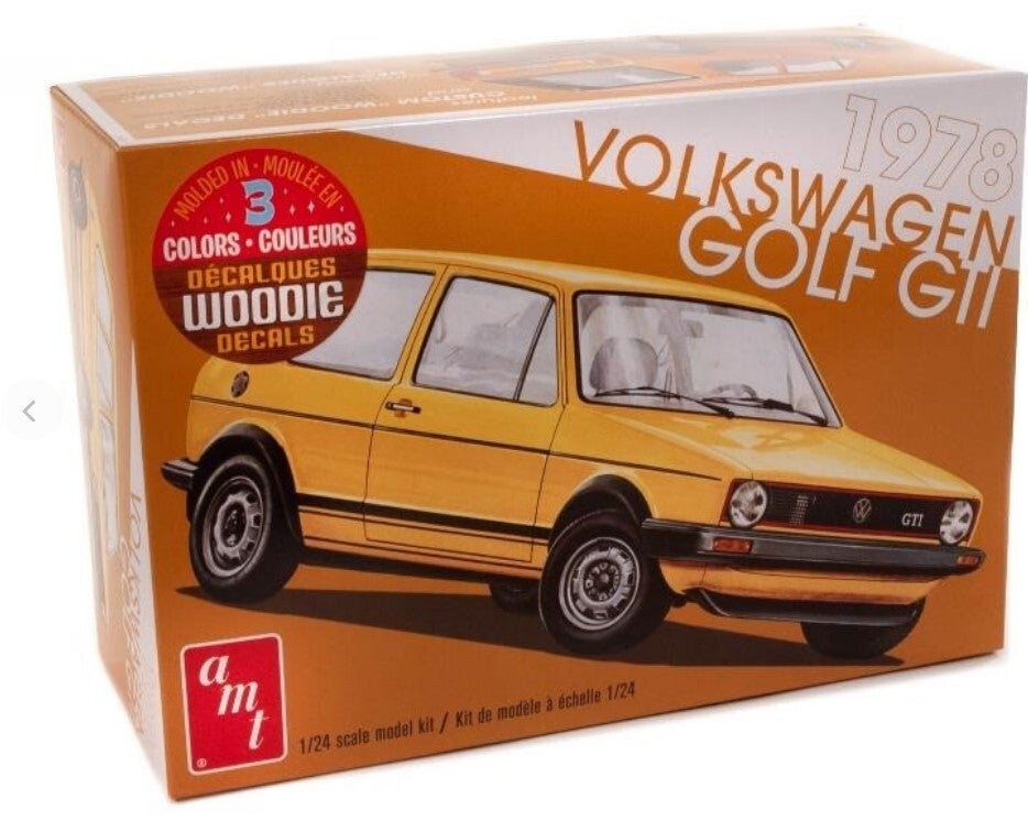 AMT : REF : AMT 1213 : 1:24 : German Volkswagen (VW) : Golf GTI (1978)