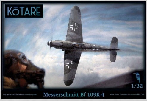 KOTARE MODELS : REF : K32009 : 1:32 : German Messerschmitt Bf 109K-4