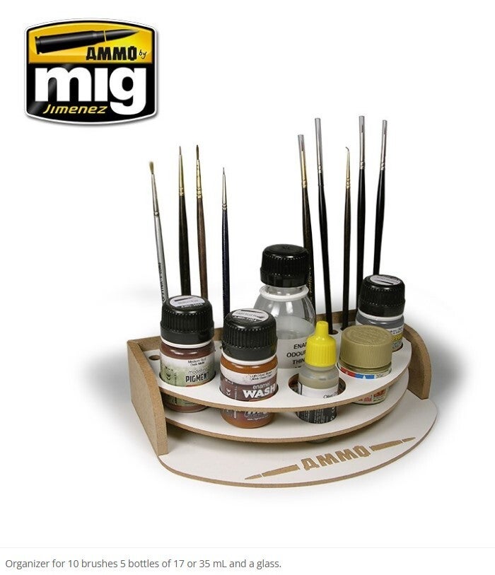AMMO BY MIG J. : REF : A.MIG-8002 : ORGANIZER : Mini Workbench Organizer