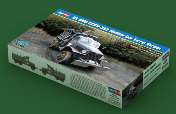 HOBBY BOSS : REF : 83833 : 1:35 : US : GMC : CCKW-352 (Machine Gun Turret Version)