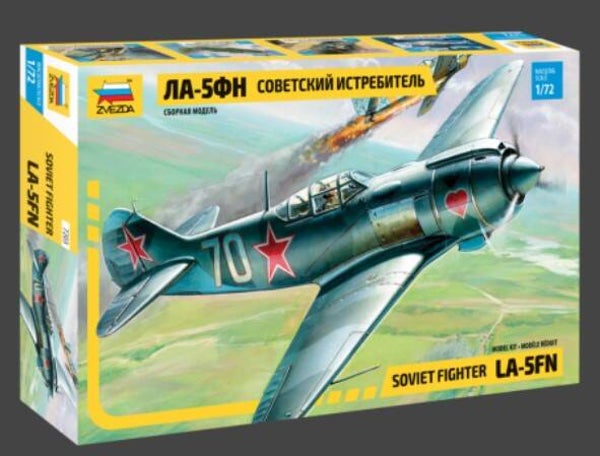 ZVEZDA : REF : 7203 : 1:72 : RUSSIAN (SOVIET) : Lavochkin-Gorbunov-Gudkov : La-5FN