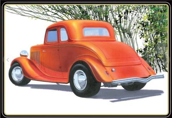 AMT : REF : AMT 1384 : 1:25 : US : FORD : 5 Window Coupe (1936)