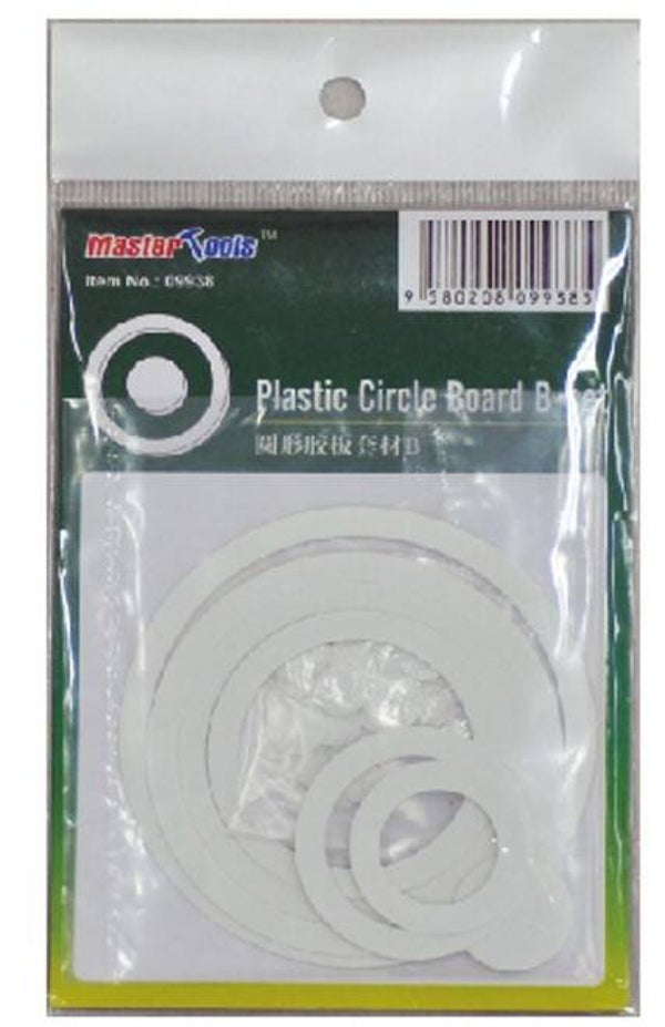 MASTER TOOLS (Trumpeter) : REF : 09938 : TOOL / OUTILLAGE : MODELING TEMPLATE : Plastic Circle Board B-Set (GABARIT)